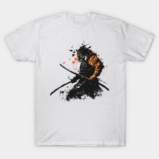 samurai tiger T-Shirt